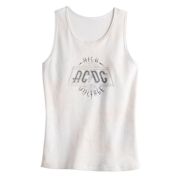 New! AC/DC High Voltage Rock Band Tank Top T-Shirt - Picture 1 of 3